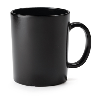 Mug - Black, 12 Oz. | Caterers Warehouse