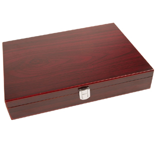 Wood Steak Box - Holds 6 Knives | Caterers Warehouse