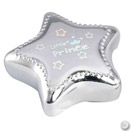 LITTLE PRINCE SILVERPLATED STAR BOX