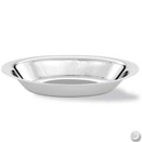OVAL BREAD TRAY, 18/10 STAINLESS STEEL