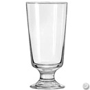 HI BALL GLASS WITH FOOTED, EMBASSY, CASE/2 DOZ.