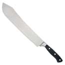 PROFESSIONAL FORGED CUTLERY, BUTCHER KNIFE, HAND HONED, POM BLACK HANDLE