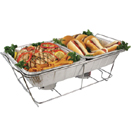 FOIL PANS & LIDS, FULL SIZE WIRE STAND, DISPOSABLE  - FULL SIZE WIRE STAND, 22.5
