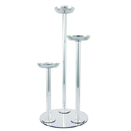 TIERED RISER WITH MIRROR, HEAVY DUTY PLASTIC 