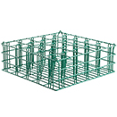 16 COMPARTMENT WIRE GLASSWARE RACK FOR TEA CUP