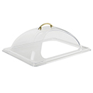 DOME COVER, HALF SIZE, CUT OUT OPENING, POLYCARBONATE