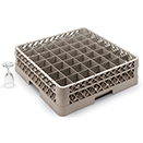 49 SQUARE COMPARTMENT RACK WITH 1 EXTENDER, BEIGE