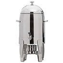  ALLEGRO COFFEE URN, STAINLESS WITH TITANIUM ACCENTS