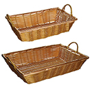 BASKETS, OBLONG, POLY WOVEN