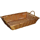 BASKETS, OBLONG, POLY WOVEN - 16