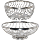 BASKETS,  18/8 STAINLESS STEEL