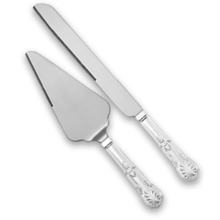 Knife and Server Set - Ornate | Caterers Warehouse