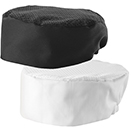 CHEF HAT, PILLBOX STYLE, VENTILATED