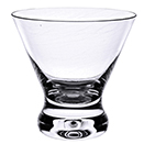 COCKTAIL GLASS, HEAVY BASE, POLYCARBONATE