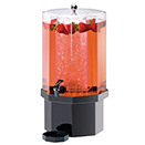 COLD BEVERAGE DISPENSERS WITH ICE CHAMBER, PACIFICA STYLE, ACRYLIC