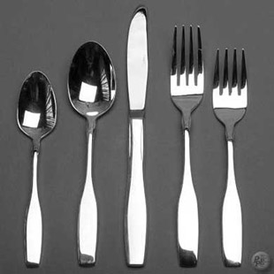 SILVER CURVE FLATWARE COLLECTION