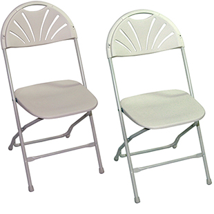 Fan Back Folding Chairs | Caterer's Warehouse