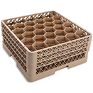 RACK MAX<SUP>®</SUP> 30 HEXAGON COMPARTMENT BASE RACK WITH 3 EXTENDERS, BEIGE