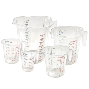 Measuring Cups - 1 Cup, Polycarbonate | Caterers Warehouse