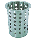 FLATWARE CYLINDER, PERFORATED, STAINLESS STEEL