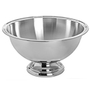 PUNCH BOWL, 2.5 GAL., 18/8 STAINLESS  STEEL