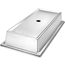 PLATE COVERS, RECTANGLE, 18/8 STAINLESS STEEL