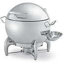 ROUND SOUP CHAFER, HINGED LID, STAINLESS