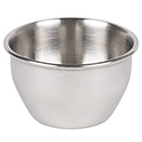 SAUCE CUP, ROUND, STAINLESS