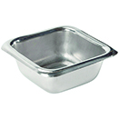 SAUCE CUPS, SQUARE, STAINLESS STEEL