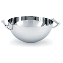 SERVING BOWL WITH HANDLES, STAINLESS