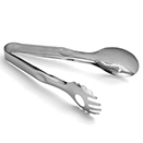 SERVING TONG WITH DRAIN, 18/8 STAINLESS STEEL