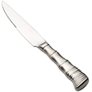 STEAK KNIFE WITH SERRATED BLADE, KOBE, STAINLESS, PKG/1 DOZ.