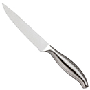 STEAK KNIFE, POINTED TIP, SATIN FINISH STAINLESS, EACH