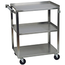 UTILITY CARTS, STAINLESS STEEL