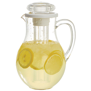 Water Pitcher - Plastic, 2 qt. | Caterers Warehouse
