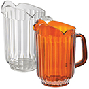 PITCHERS WITH THREE SPOUT, POLYCARBONATE - CLEAR
