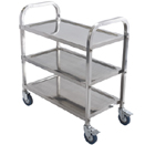 UTILITY CART, STAINLESS STEEL