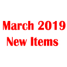 New Item Release March 2019