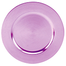 ACRYLIC CHARGER PLATE, PURPLE 