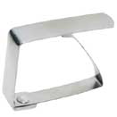 TABLECLOTH CLIP, STAINLESS STEEL, SET/12