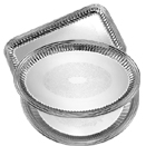 ESQUIRE™ TRAYS, EMBOSSED CENTER, 18/8 STAINLESS - 10 7/8