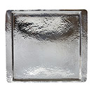 SQUARE TRAYS, HAMMERED, STAINLESS STEEL