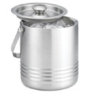 ICE BUCKET WITH LID, 1.8 QT.,  STAINLESS STEEL