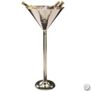 WINE COOLER STAND, MARTINI STYLE, STAINLESS STEEL