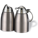 CREAMER AND SUGAR SET, 18/8 STAINLESS STEEL