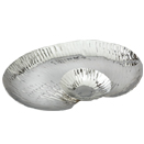 OVAL SERVE AND DIP TRAY - STAINLESS, 15