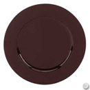 ACRYLIC CHARGER PLATE, BROWN