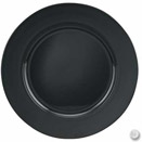 ACRYLIC CHARGER PLATE, BLACK