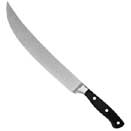 PROFESSIONAL FORGED CUTLERY,  CIMETER KNIFE,  HAND HONED, POM BLACK HANDLE