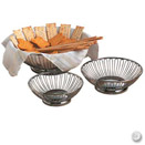 BASKETS, 18/8 STAINLESS STEEL